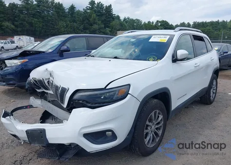 2020 Jeep Cherokee Latitude Plus 4X4 z USA, uszkodzony, nr VIN 1C4PJMLB9LD539679